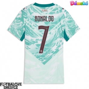 Portugalsko Cristiano Ronaldo #7 Dámské Venkovní Dres MS 2026 Krátký Rukáv